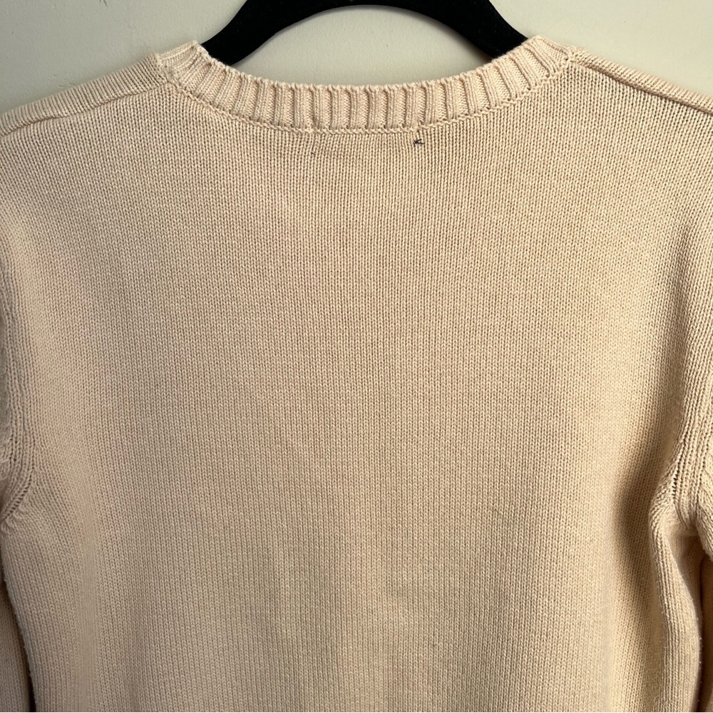 made in USA american apparel cropped cotton sweater - Picture 9 of 10